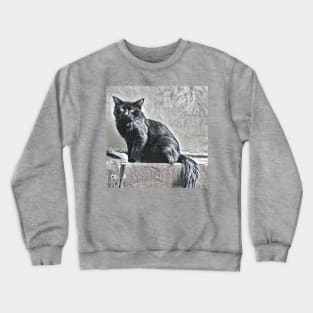 THE ART CAT PORTRAIT Crewneck Sweatshirt